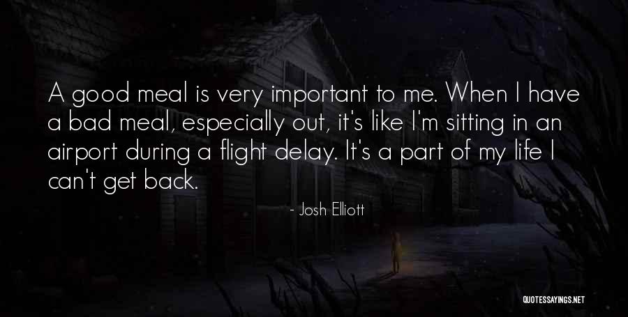 Bad Part Of Life Quotes By Josh Elliott