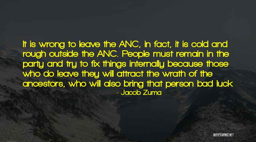 Bad Party Quotes By Jacob Zuma Bad Party Quotes By Jacob Zuma