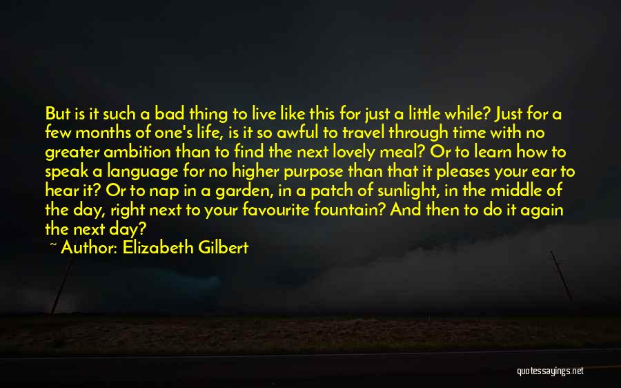 Bad Patch Quotes By Elizabeth Gilbert