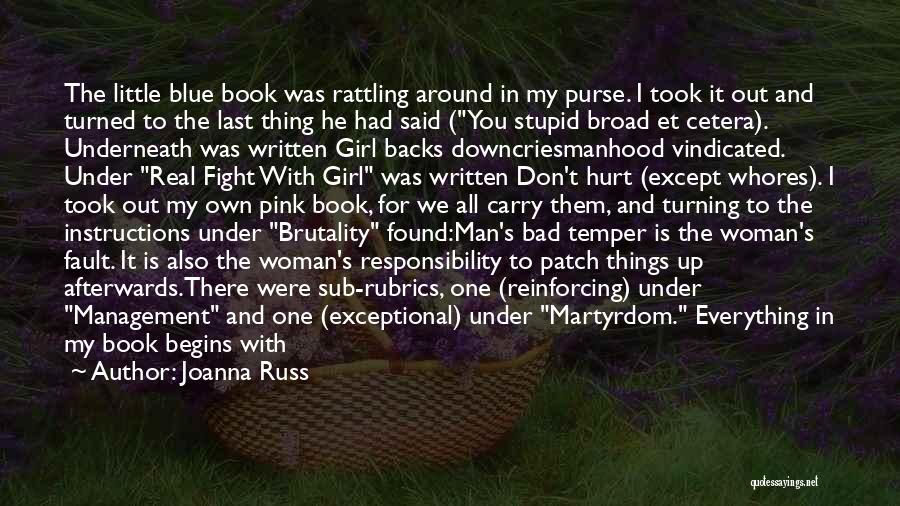 Bad Patch Quotes By Joanna Russ