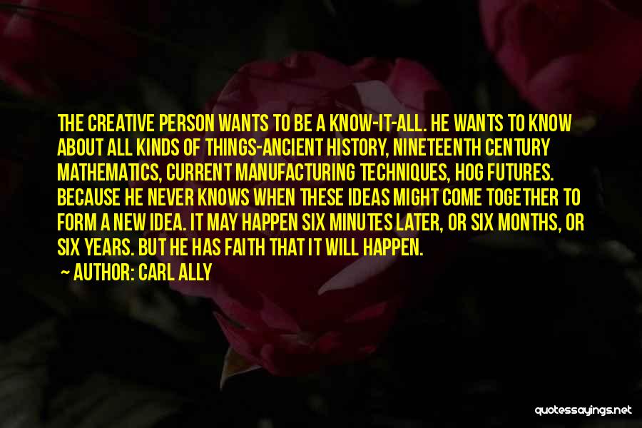 Bad Person Quotes By Carl Ally