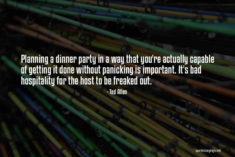 Bad Planning Quotes By Ted Allen Bad Planning Quotes By Ted Allen