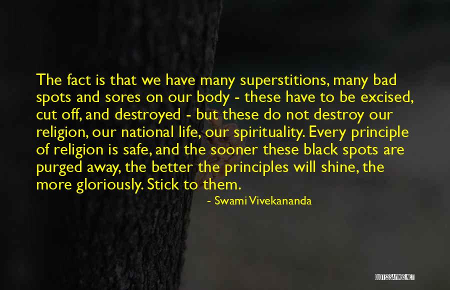 Bad Principle Quotes By Swami Vivekananda Bad Principle Quotes By Swami Vivekananda