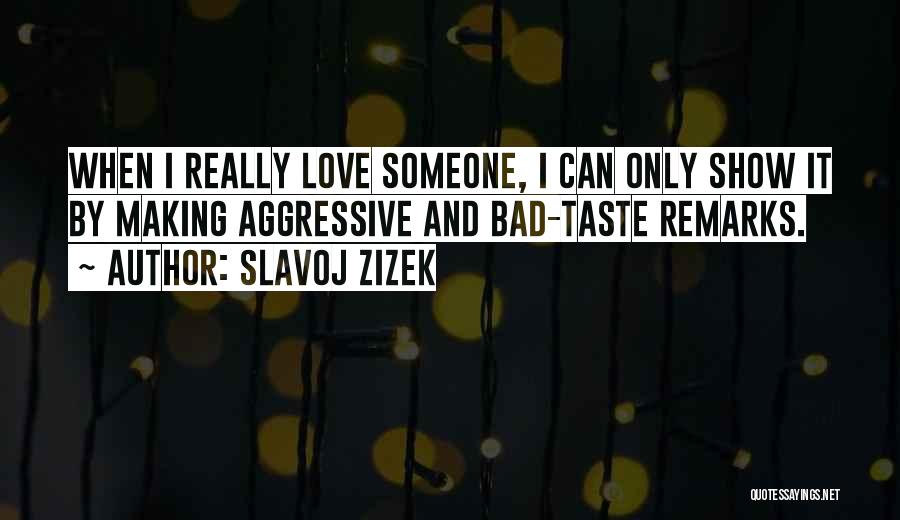 Bad Remarks Quotes By Slavoj Zizek