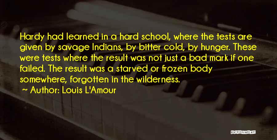 Bad Result Quotes By Louis L'Amour