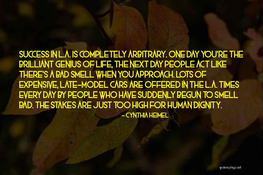Bad Smell Quotes By Cynthia Heimel Bad Smell Quotes By Cynthia Heimel