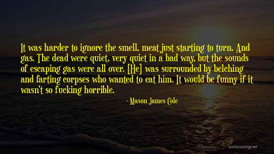Bad Smell Quotes By Mason James Cole Bad Smell Quotes By Mason James Cole