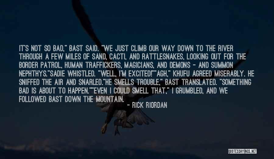Bad Smell Quotes By Rick Riordan Bad Smell Quotes By Rick Riordan
