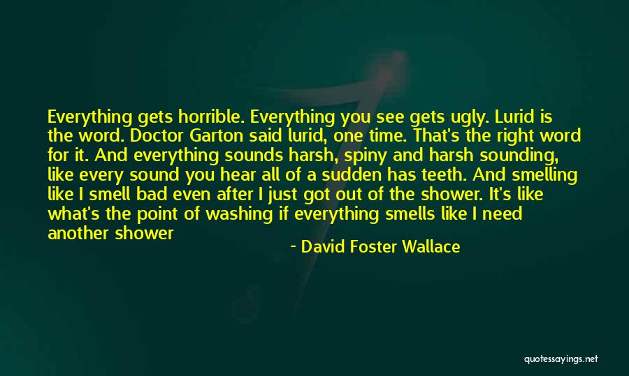Bad Smells Quotes By David Foster Wallace Bad Smells Quotes By David Foster Wallace