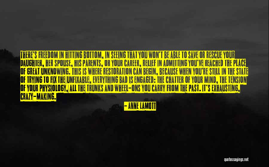 Bad State Of Mind Quotes By Anne Lamott