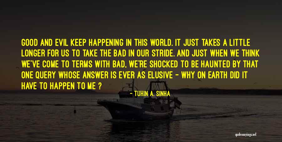 Bad Terms Quotes By Tuhin A. Sinha