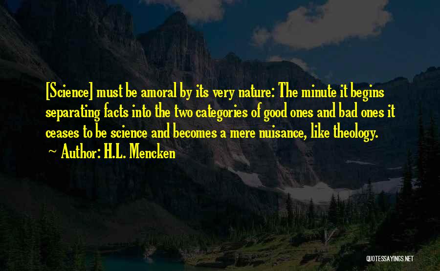 Bad Theology Quotes By H.L. Mencken