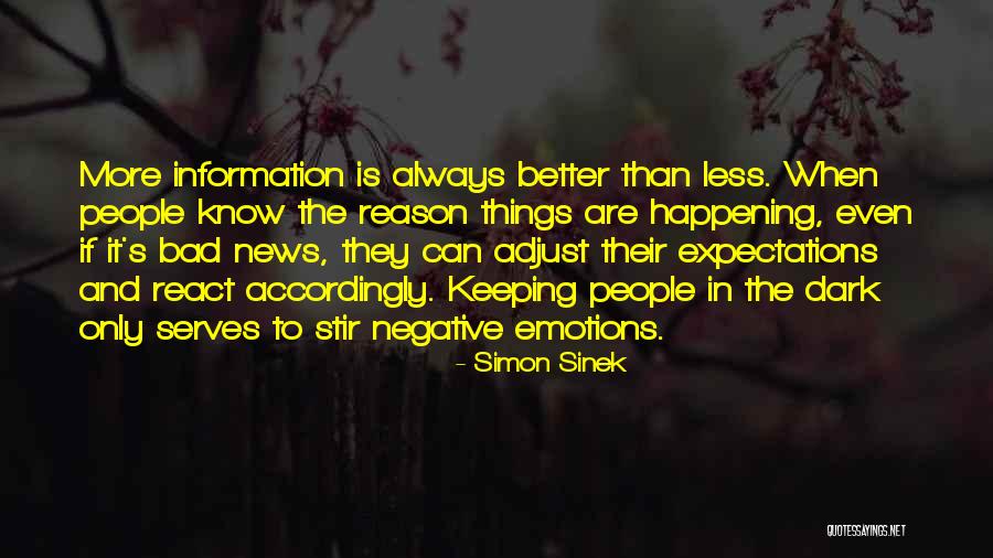 Bad Things Happening For A Reason Quotes By Simon Sinek