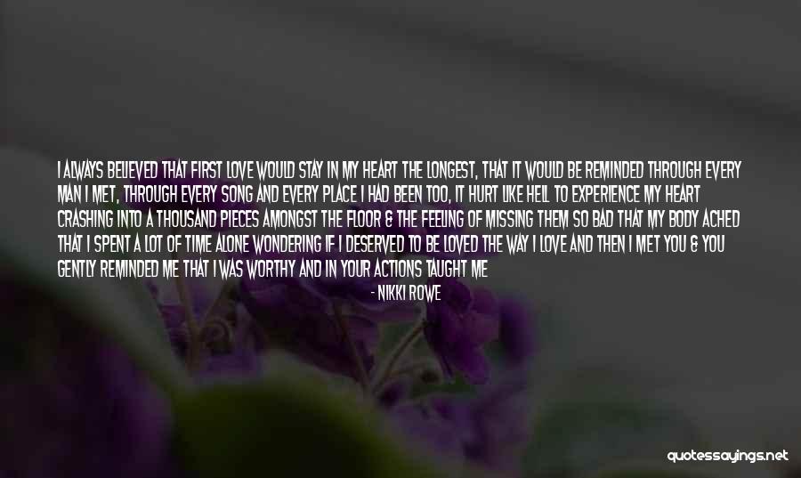 Bad Time To Be In Love Quotes By Nikki Rowe Bad Time To Be In Love Quotes By Nikki Rowe