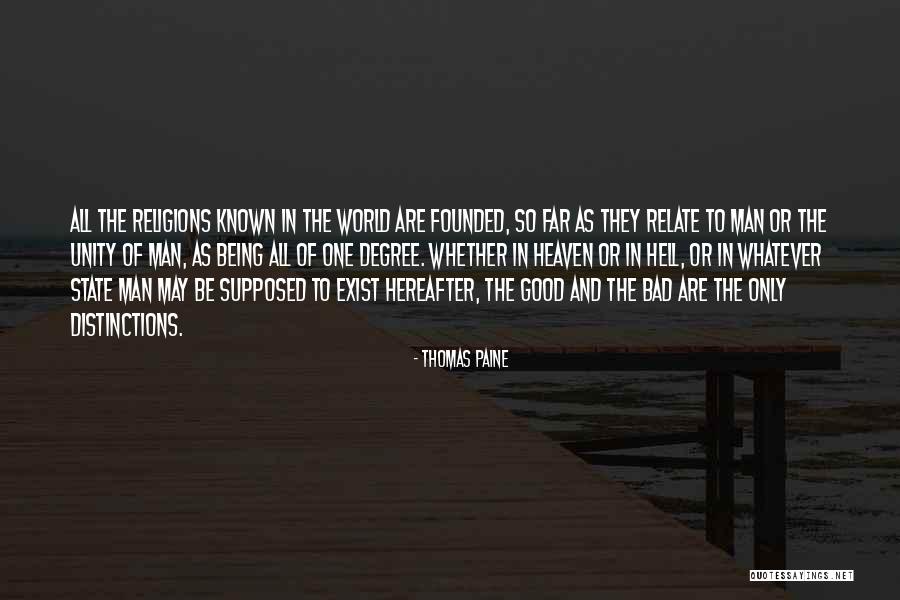 Bad To Good Quotes By Thomas Paine