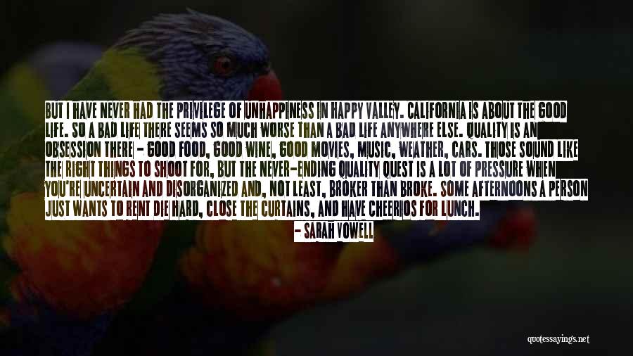 Bad Weather Quotes By Sarah Vowell Bad Weather Quotes By Sarah Vowell