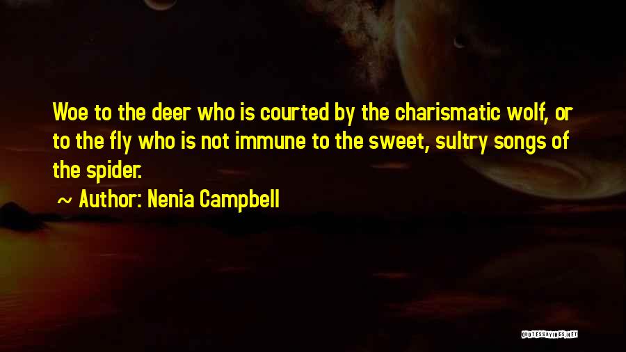 Bad Wolf Quotes By Nenia Campbell