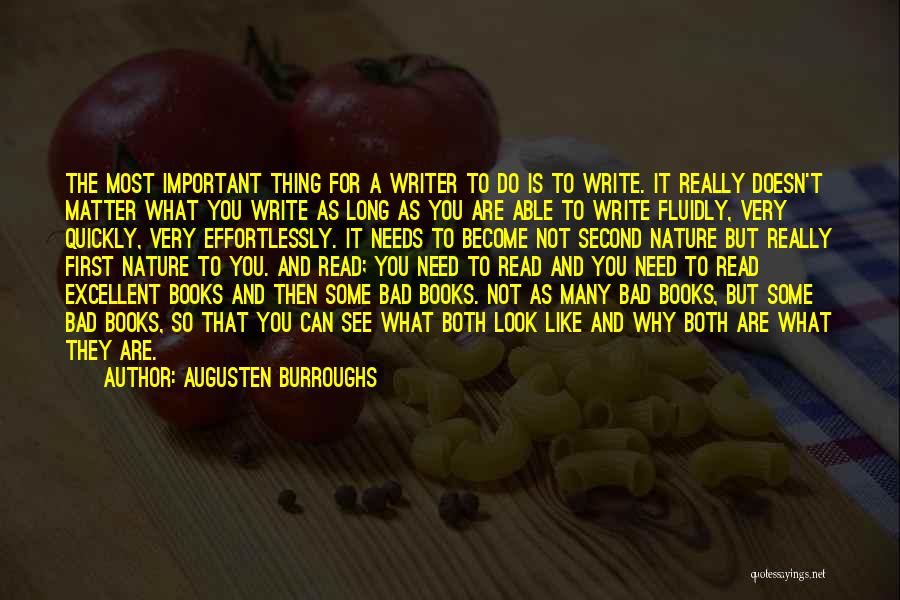 Bad Writing Quotes By Augusten Burroughs