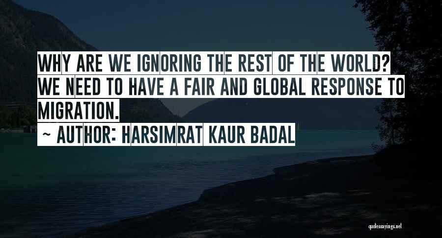 Badal Quotes By Harsimrat Kaur Badal