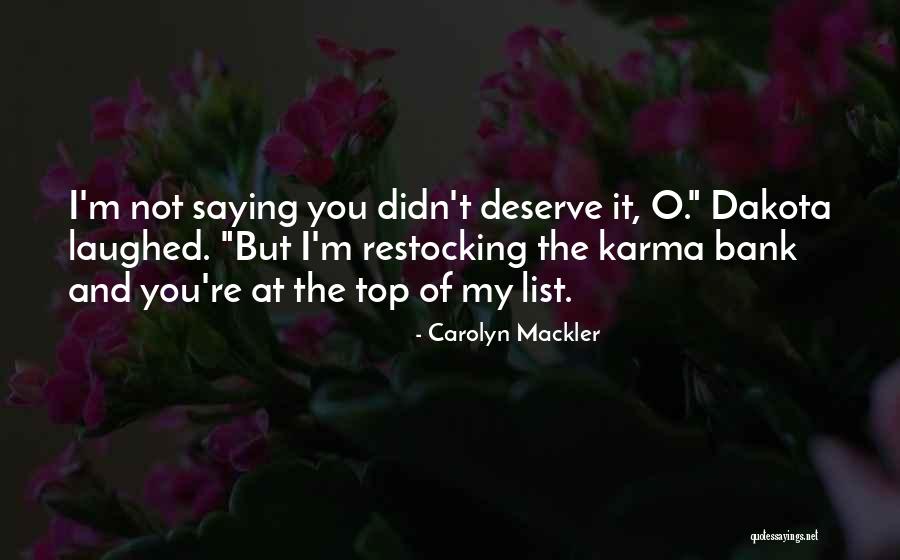 Badalian Financial Services Quotes By Carolyn Mackler Badalian Financial Services Quotes By Carolyn Mackler
