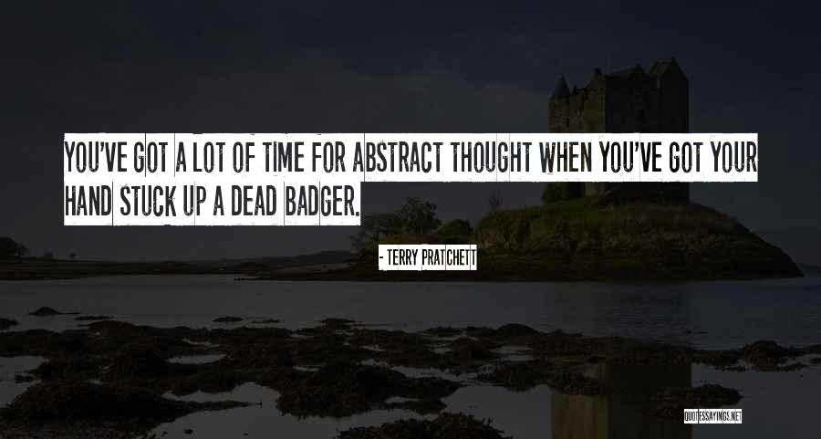 Badger Quotes By Terry Pratchett Badger Quotes By Terry Pratchett