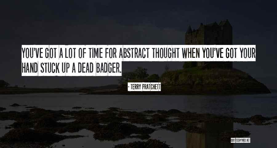 Badger Quotes By Terry Pratchett