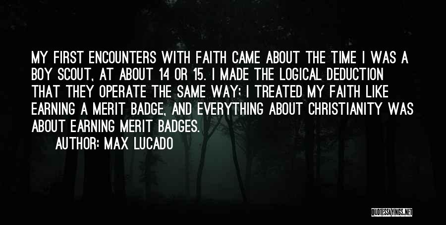 Badges With Quotes By Max Lucado