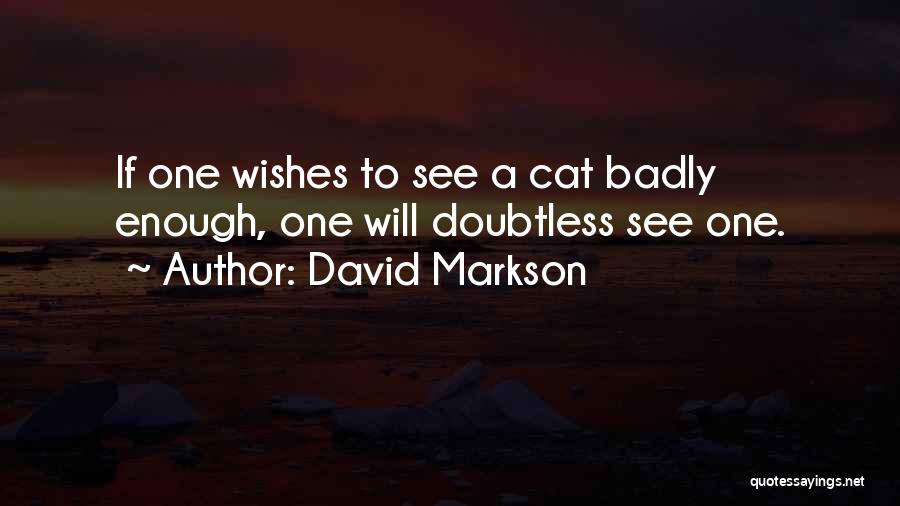 Badly Quotes By David Markson