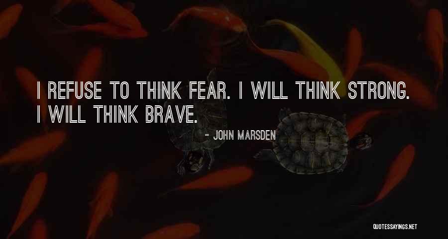 Baechtold Mugshot Quotes By John Marsden