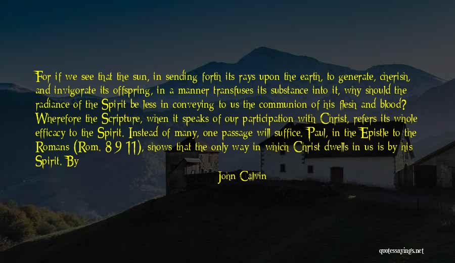 Baeza Reminisce Quotes By John Calvin Baeza Reminisce Quotes By John Calvin