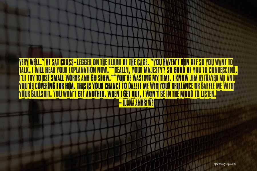 Baffle Them With Bullshit Quotes By Ilona Andrews