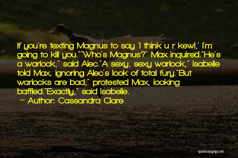 Baffled Quotes By Cassandra Clare