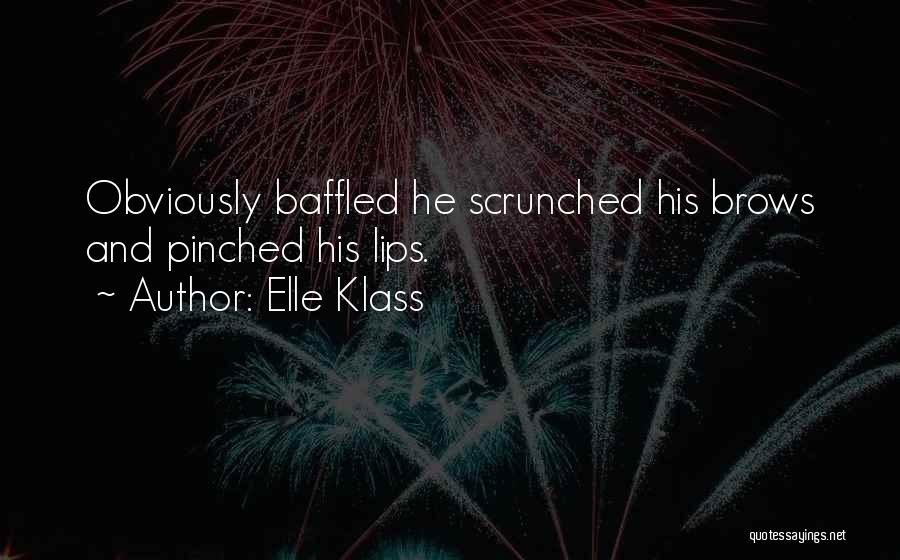 Baffled Quotes By Elle Klass