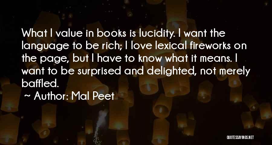 Baffled Quotes By Mal Peet