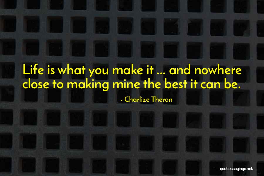 Bafia Nitida Quotes By Charlize Theron Bafia Nitida Quotes By Charlize Theron