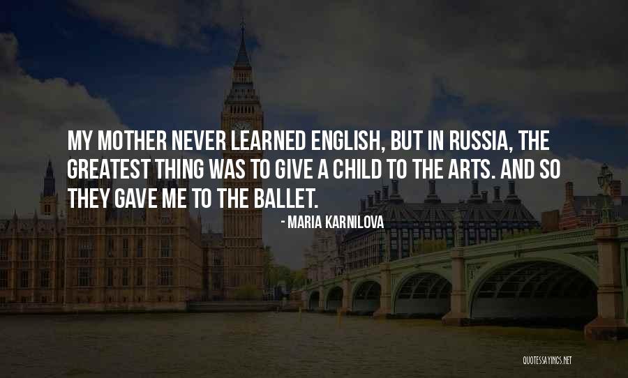 Bafinas Quotes By Maria Karnilova Bafinas Quotes By Maria Karnilova