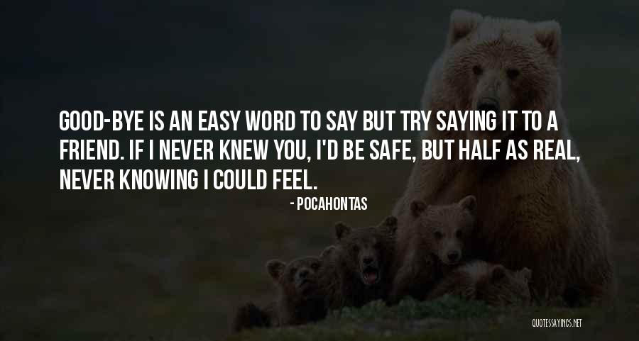 Bageta Quotes By Pocahontas Bageta Quotes By Pocahontas