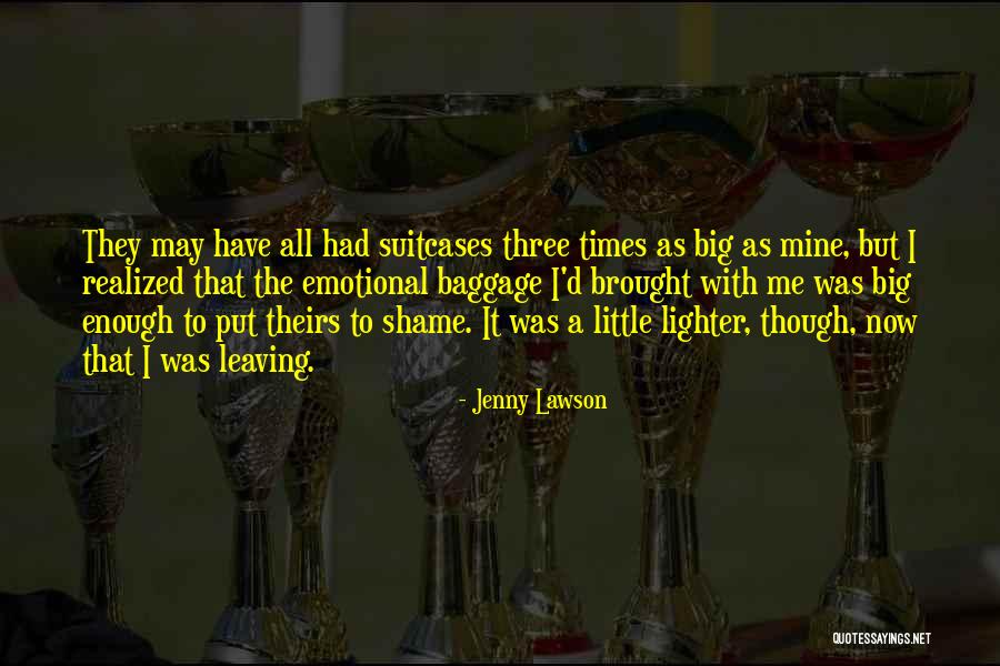 Baggage Emotional Quotes By Jenny Lawson Baggage Emotional Quotes By Jenny Lawson