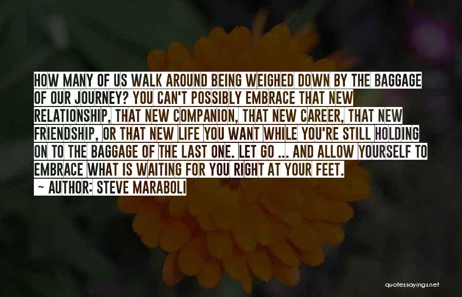Baggage Life Quotes By Steve Maraboli