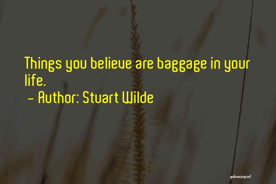 Baggage Life Quotes By Stuart Wilde