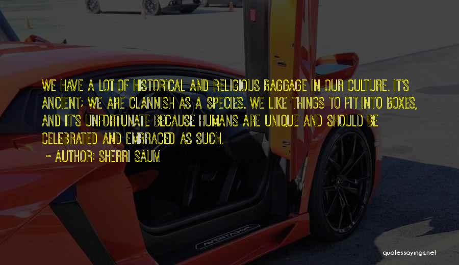 Baggage Quotes By Sherri Saum