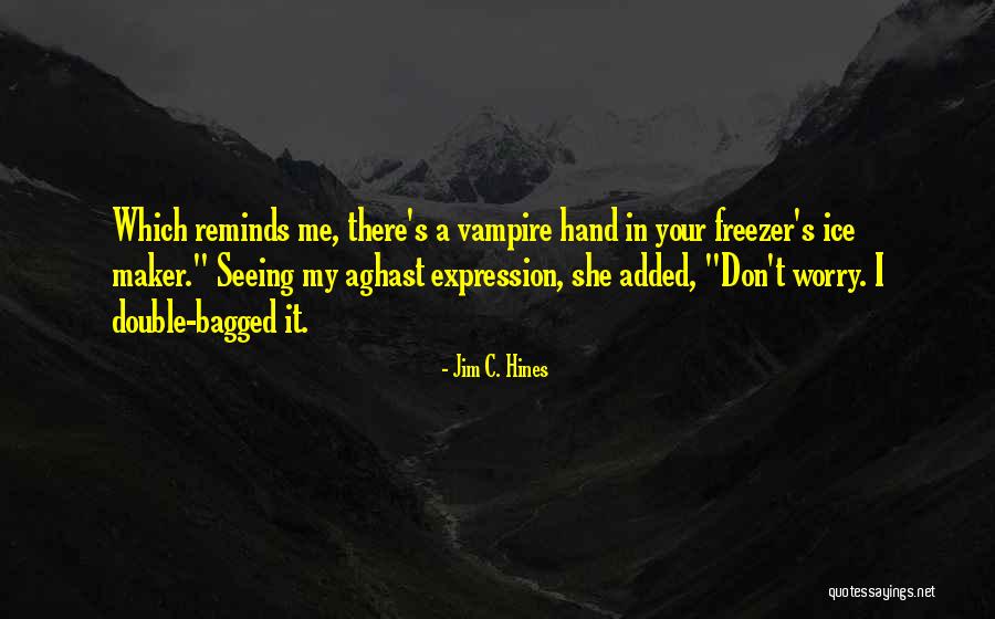 Bagged Ice Quotes By Jim C. Hines Bagged Ice Quotes By Jim C. Hines