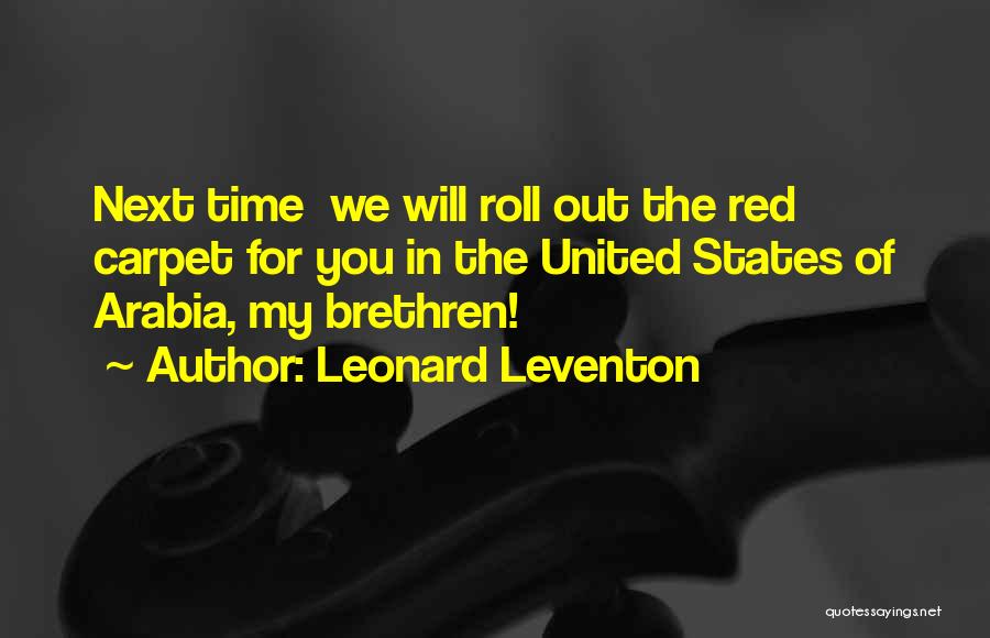 Baghdad Quotes By Leonard Leventon