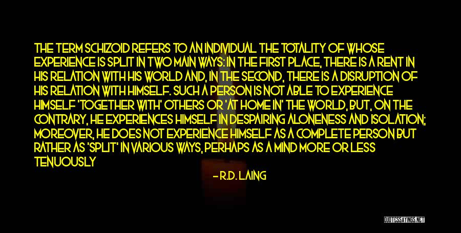 Bagnios In Tombstone Quotes By R.D. Laing Bagnios In Tombstone Quotes By R.D. Laing