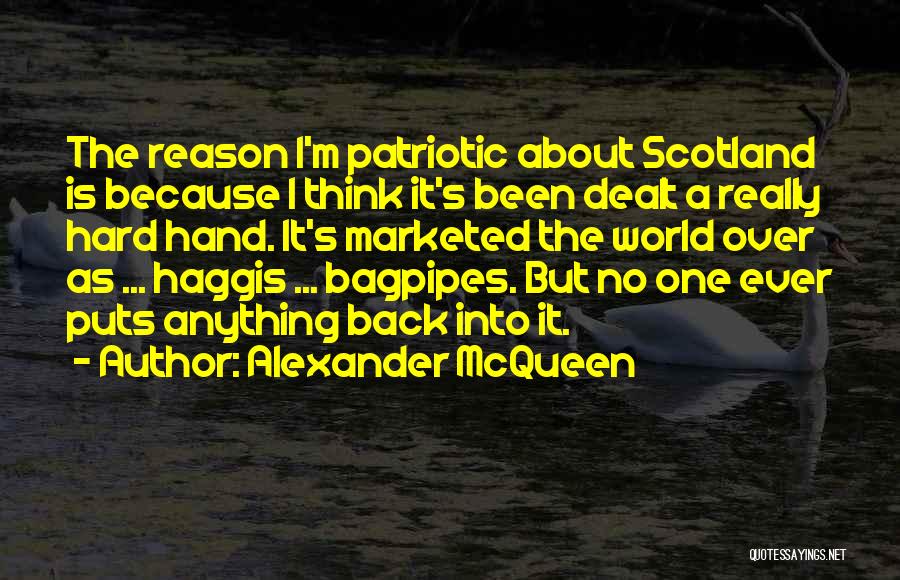 Bagpipes Quotes By Alexander McQueen