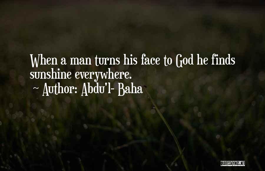 Baha'i Quotes By Abdu'l- Baha