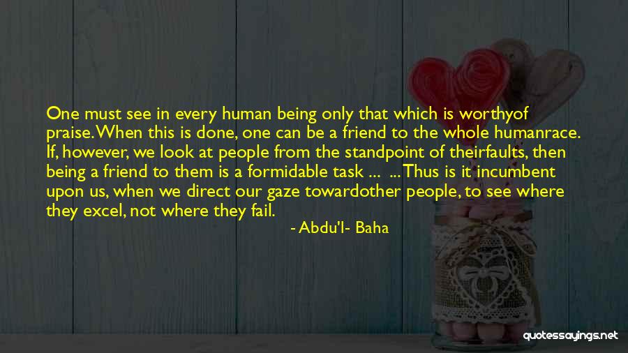 Baha'i Quotes By Abdu'l- Baha