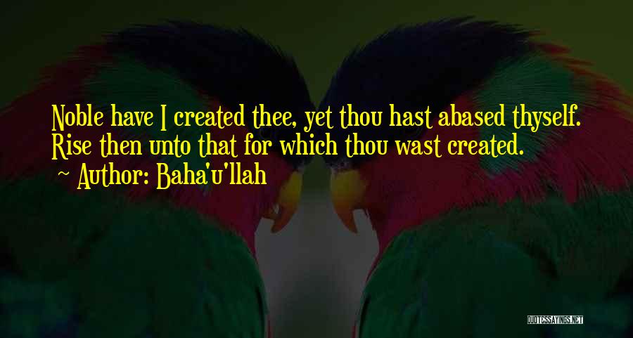 Baha'i Quotes By Baha'u'llah