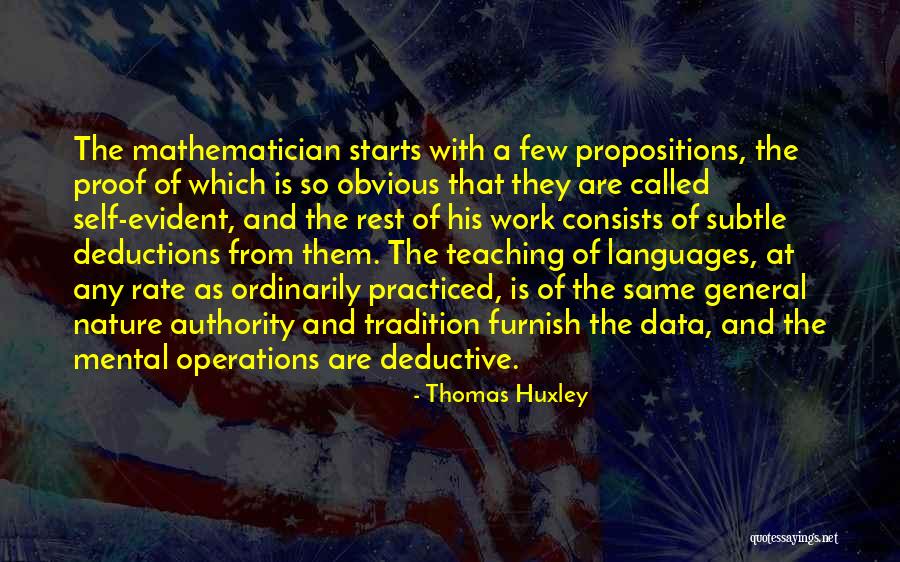 Bahattin Agdas Quotes By Thomas Huxley Bahattin Agdas Quotes By Thomas Huxley
