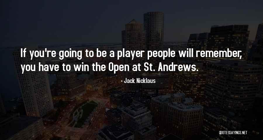 Bahnsen Sproul Quotes By Jack Nicklaus Bahnsen Sproul Quotes By Jack Nicklaus